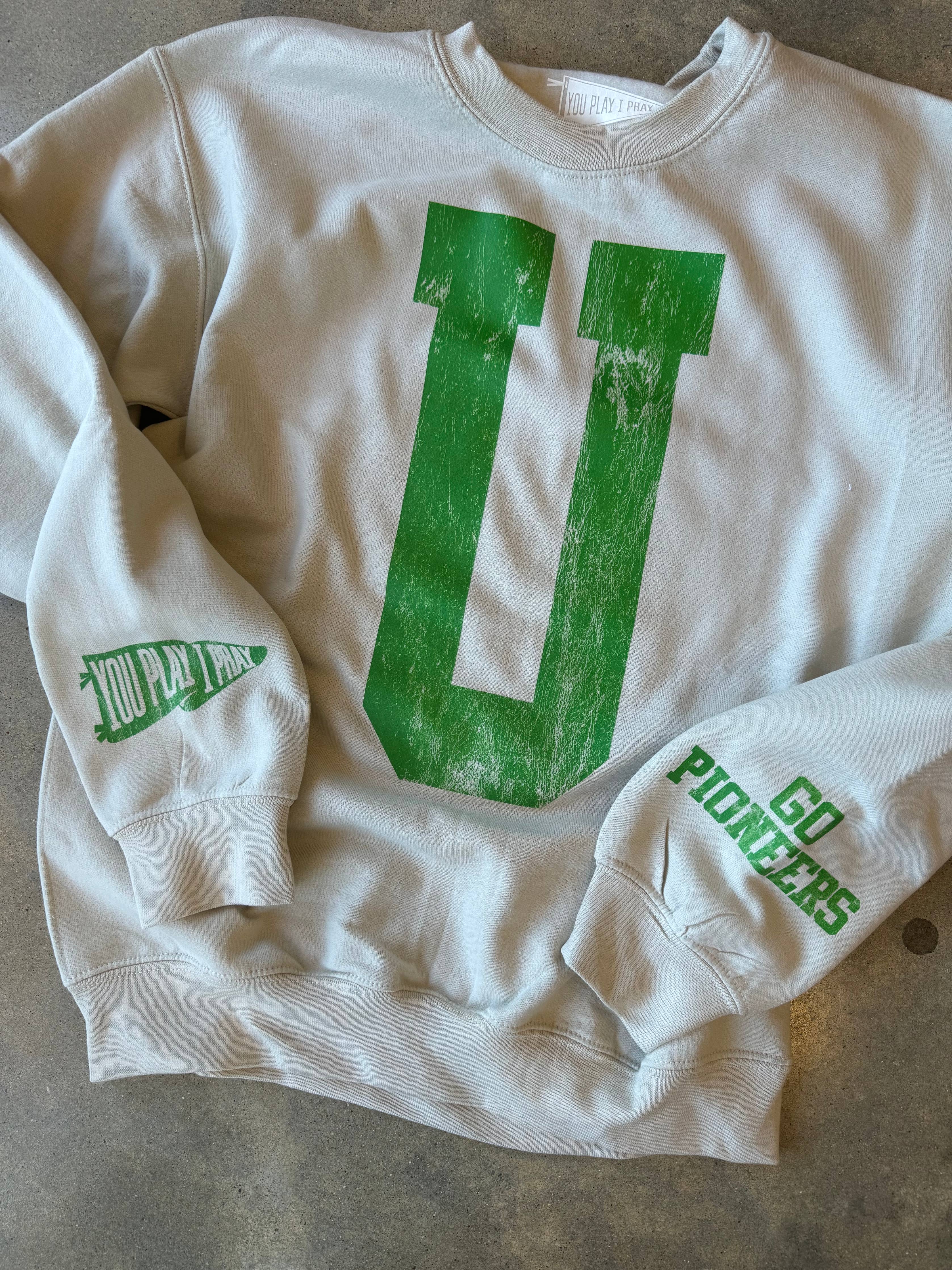 Custom #1 Fan | Gameday Sweatshirt | Graphic Tee: L