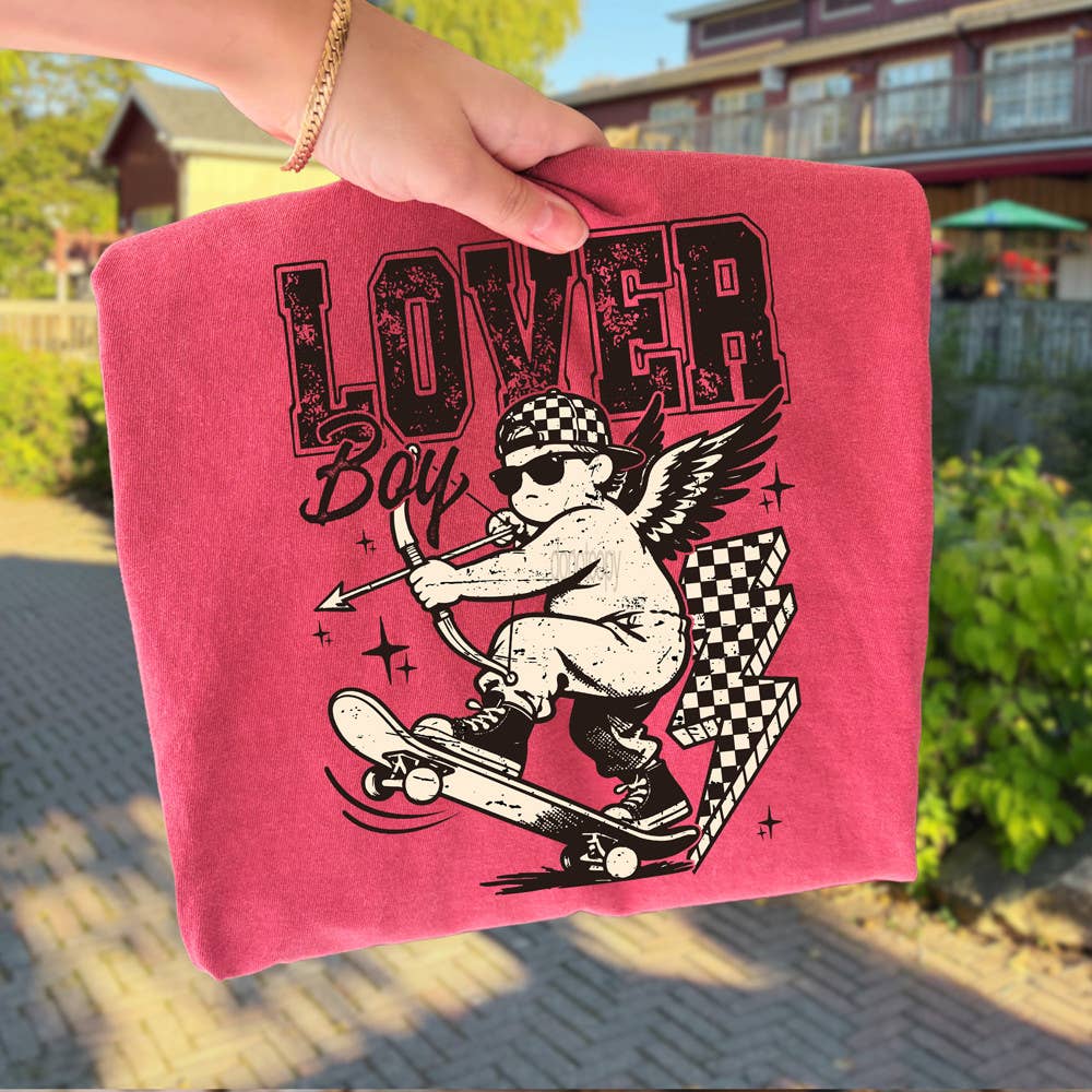 Lover Boy Retro DTF Heat Transfer: Youth