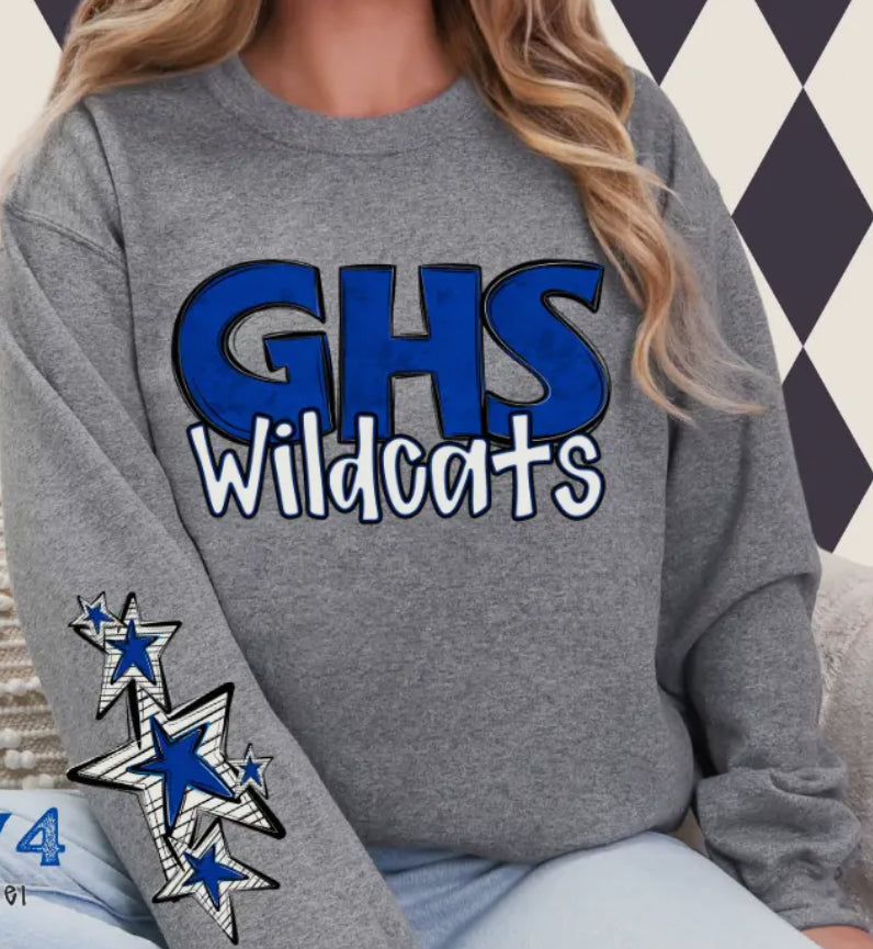 GHS Star Sleeve Sweatshirt