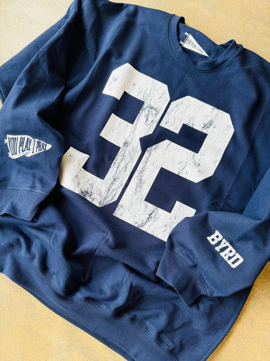 Custom #1 Fan | Gameday Sweatshirt | Graphic Tee: L